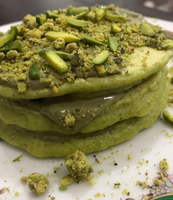 بان كيك بستاشيو